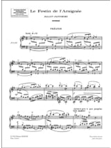 Le Festin de l' Araignée - ROUSSEL - Partition - Piano